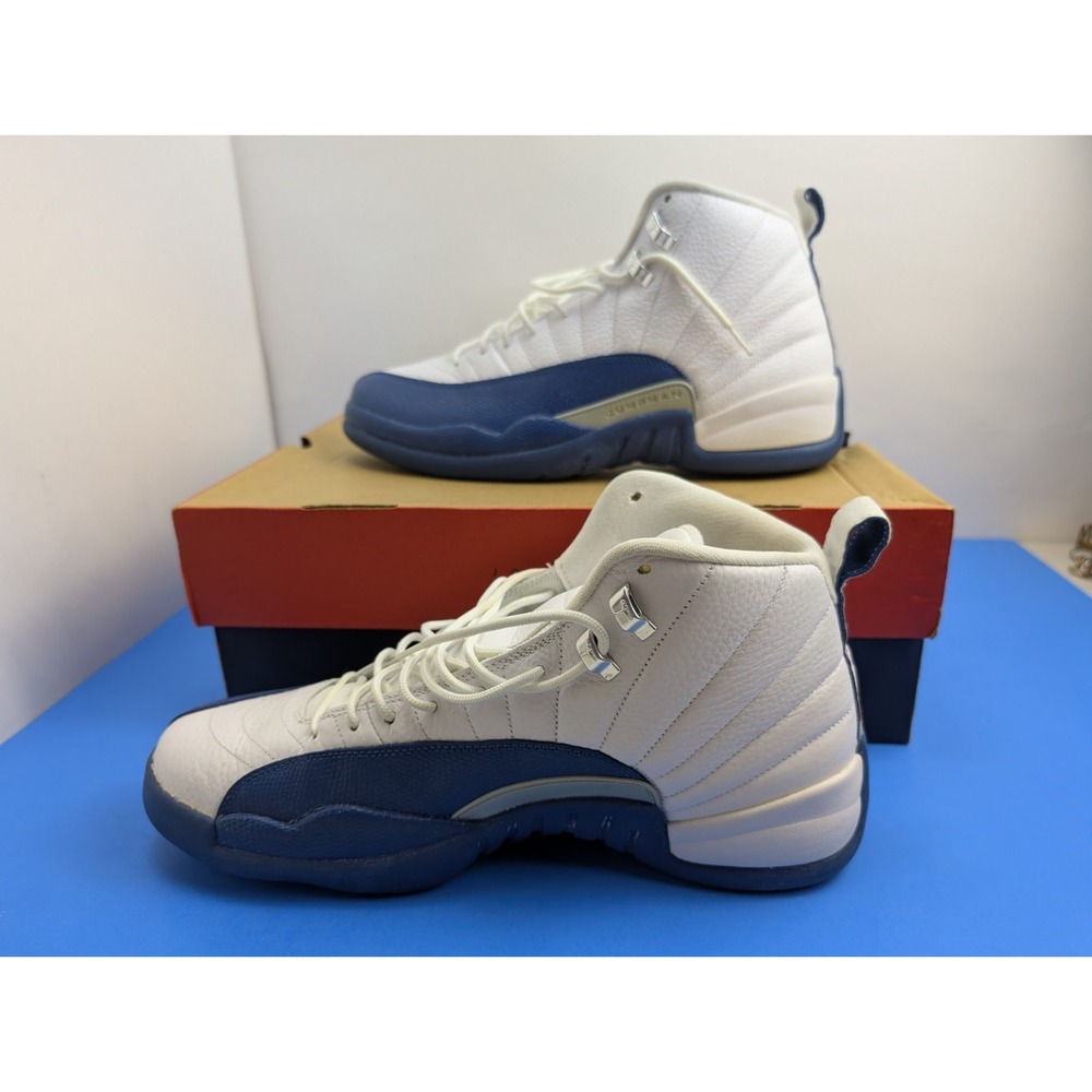 Size 13 - Air Jordan 12 Retro French Blue 2016 Men's High Top Leather 130690-113